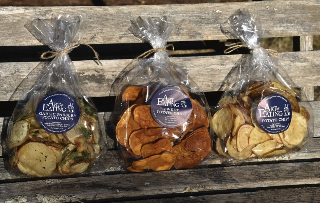Art of Eating Homemade Local Potato Chips Now Available For Purchase
